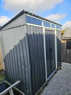 metalen berging, Tuin en Terras, Bergingen en Tuinkasten, Ophalen, Gebruikt, Metaal, Overige typen