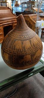 Vaas van Kenya (1970), Huis en Inrichting, Woonaccessoires | Stolpen, Ophalen of Verzenden, Zo goed als nieuw