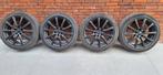 Alu velgen Brock 18" zwart Steekmaat 5x114,3  7,5j ET 45, Auto-onderdelen, Banden en Velgen, Ophalen, 18 inch, Gebruikt, Velg(en)