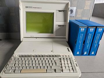 Vintage HP laptop werkend beschikbaar voor biedingen