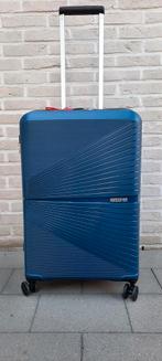 Samsonite Flux spinner 75/28 navy blue 108/121l 3,9 kg, Handtassen en Accessoires, Koffers, Ophalen, Gebruikt, Slot