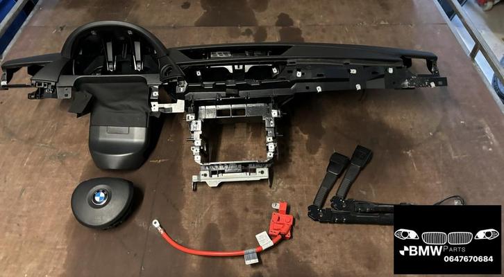 Dashboard + airbagset Bmw X1 E84 zwart, Auto-onderdelen, Dashboard en Schakelaars, BMW, Gebruikt, Herkomst onderdeel bekend, Ophalen of Verzenden