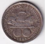 USA ½ dollar 1893 Colombiaanse expositie (zilver), Postzegels en Munten, Munten | Amerika, Verzenden, Noord-Amerika, Losse munt