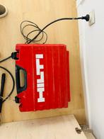 Hilti schroefmachine, Ophalen