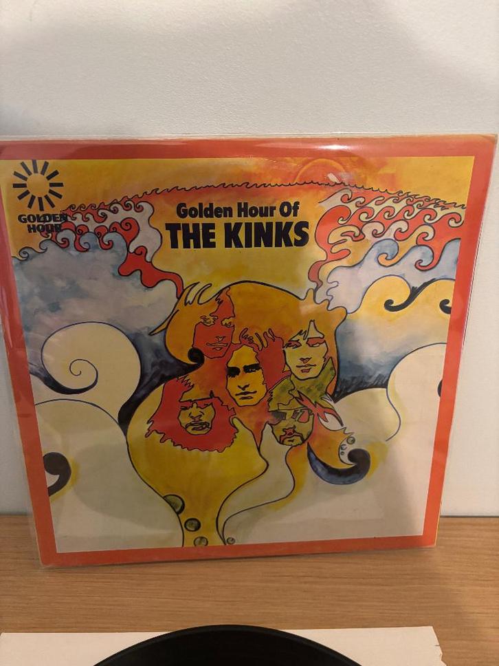 LP - the kinks - golden hour of the kinks, Cd's en Dvd's, Vinyl | Rock, Gebruikt, Poprock, 12 inch, Ophalen of Verzenden