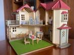 Sylvanian Maison Beechwood avec lumières meubles,personnages, Maison de poupées, Utilisé, Enlèvement ou Envoi