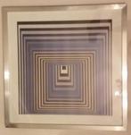 Op-Art: Litho Vasarely - VONAL KSZ - 60x60cm - Seventies, Ophalen of Verzenden