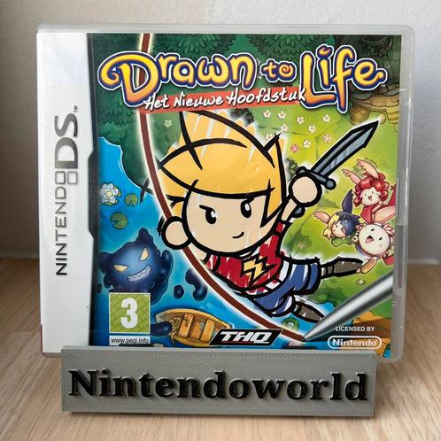 Drawn To Life - Het Nieuwe Hoofdstuk (DS), Consoles de jeu & Jeux vidéo, Jeux | Nintendo DS, Comme neuf, Enlèvement ou Envoi