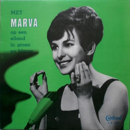 LP  Marva ‎– Met Marva Op Een Eiland In Groen En Blauw, Cd's en Dvd's, Vinyl | Nederlandstalig, Gebruikt, Pop, 12 inch, Ophalen of Verzenden