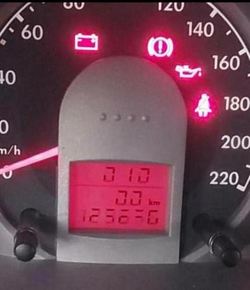 VW FOX SNELHEIDSMETER REPARATIE ONLEESBAAR DISPLAY beschikbaar voor biedingen