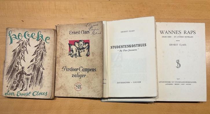 Oude leesboeken Vlaamse auteurs, Boeken, Romans, Gelezen, België, Ophalen of Verzenden