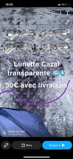 Lunettes cazal transparente, Bijoux, Sacs & Beauté, Autres marques, Lunettes, Neuf