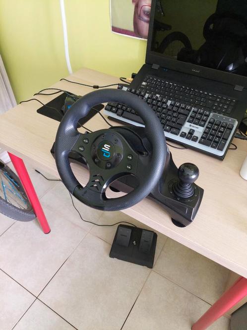 SuperDrive GS 750 Pro stuur, pedalen en handleiding, Games en Spelcomputers, Spelcomputers | Sony Consoles | Accessoires, Gebruikt