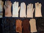 VINTAGE LEREN HANDSCHOENEN, Ophalen of Verzenden, Maat 38/40 (M), Handschoenen