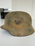 Duitse M35 camouflagehelm helm, Ophalen of Verzenden