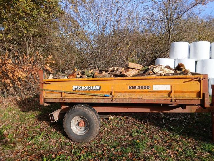 Brandhout, Tuin en Terras, Brandhout, Blokken, Eikenhout, 3 tot 6 m³, Ophalen of Verzenden