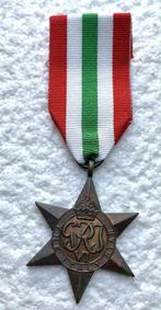Medaille, Groot-Brittannië, Italy Star, WO2., Ophalen of Verzenden, Landmacht, Lintje, Medaille of Wings
