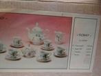 Nieuw Tjechisch porselein koffieservies Floraly, Antiek en Kunst, Ophalen