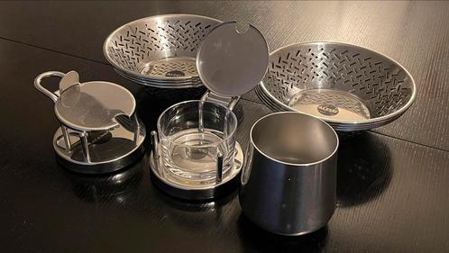 Alessi: ettore sottsass bdm,Kaasvat, Huis en Inrichting, Keuken | Servies, Gebruikt, Overige typen, Overige stijlen, Overige materialen
