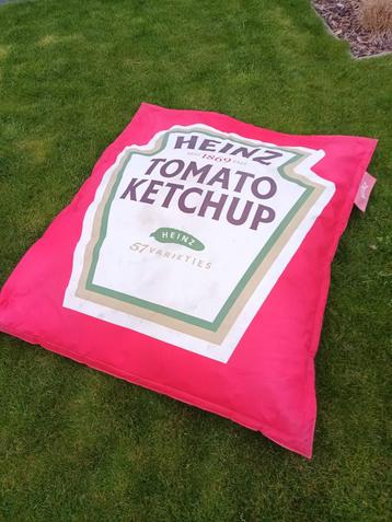 Zitzak Heinz Tomato Ketchup beschikbaar voor biedingen
