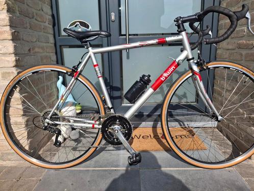 jeugddames koersfiets BTWIN maat 50, Fietsen en Brommers, Fietsen | Racefietsen, Zo goed als nieuw, Heren, Batavus, Meer dan 20 versnellingen
