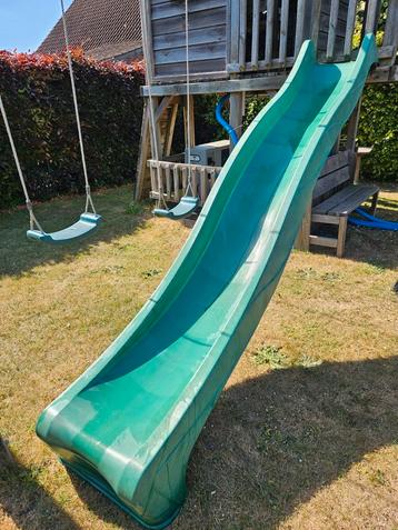 Mooie glijbaan voor speelhuis, Kinderen en Baby's, Speelgoed | Buiten | Speeltoestellen, Ophalen, Zo goed als nieuw, Glijbaan
