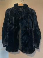Echte Bont Jas, Kleding | Dames, Jassen | Winter, Ophalen of Verzenden, Gedragen, Maat 36 (S), Zwart