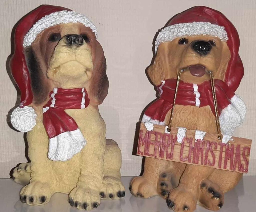 Noël - Déco "chiens", Enlèvement, Utilisé