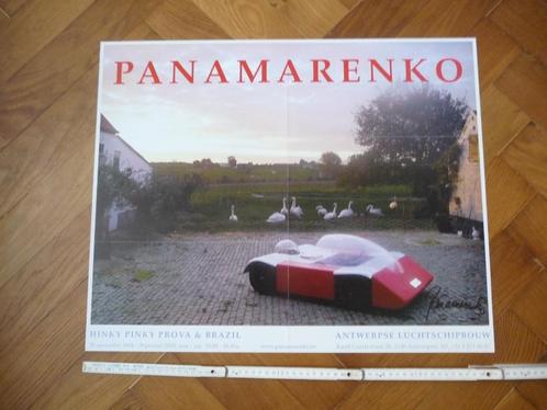 PANAMARENKO - AFFICHE, ORIGINEEL GESIGNEERD, Antiek en Kunst, Kunst | Litho's en Zeefdrukken, Ophalen of Verzenden