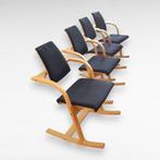 4x Stokke Actulum stoelen, Huis en Inrichting, Stoelen, Ophalen, Hout, Scandinavisch design, Gebruikt