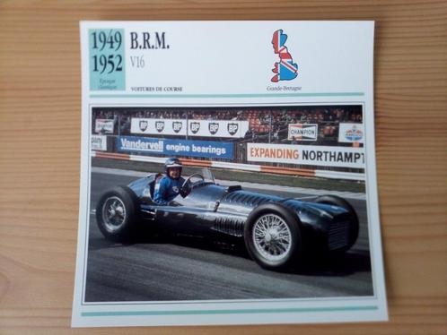 BRM - Edito Service kaarten auto bouwperiode 1949-1972, Verzamelen, Automerken, Motoren en Formule 1, Zo goed als nieuw, Auto's