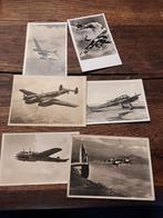 6 authentieke prentkaarten Duitse bommenwerpers, WO 2, Foto of Poster, Luchtmacht, Ophalen of Verzenden
