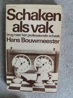Schaken als vak - brug naar het professionele schaak, Ophalen of Verzenden, Overige onderwerpen, Hans Bouwmeester