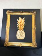 Ananasframe in zwart en goud, Huis en Inrichting, Ophalen of Verzenden, Zo goed als nieuw