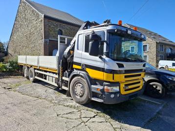 Scania P320 porteur grue, Euro 5, Achat, Scania, Diesel