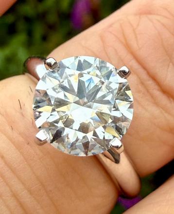 Prachtige nieuwe gouden (trouw)ring met diamant van 2.59ct! beschikbaar voor biedingen