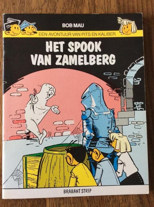 Het spook van zamelberg - Bob Mau - Pits en Kaliber, Boeken, Stripverhalen, Zo goed als nieuw, Eén stripboek, Ophalen of Verzenden