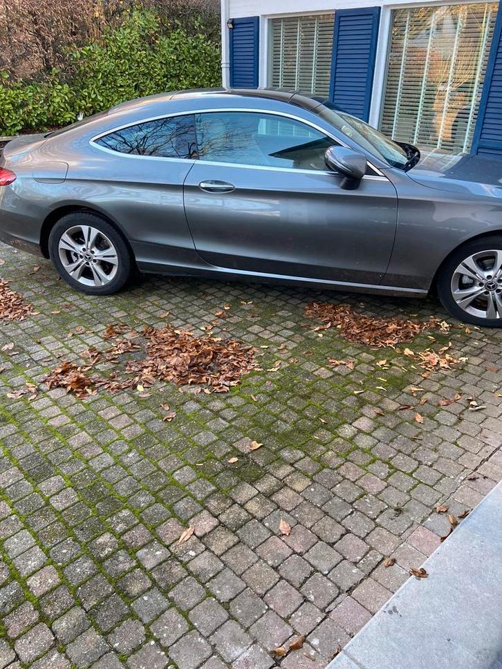 Mercedes C180 Coupé, Auto's, Mercedes-Benz, Particulier, C-Klasse, Open dak, Benzine, Euro 6, Coupé, 2 deurs, Automaat, Zilver of Grijs