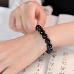 brassard, Noir, Avec bracelets à breloques ou perles, Autres matériaux, Enlèvement ou Envoi
