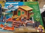 Playmobil 9320 Blokhut bij het meer (wildlife) te koop, Kinderen en Baby's, Speelgoed | Playmobil, Ophalen of Verzenden, Zo goed als nieuw