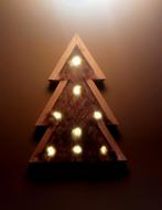 Mooie landelijke sfeervolle kerstboom muur of staan decorati, Huis en Inrichting, Ophalen