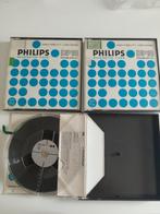 Bandopnemer spoelen in doos met tape 3x Philips banden., Audio, Tv en Foto, Ophalen of Verzenden