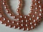 Collier en perles de nacre rose, Enlèvement ou Envoi, Neuf, Rose, Pierre ou Minéral