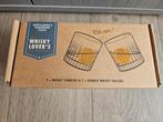 Whisky kit tumbler glazen chillers, Ophalen of Verzenden, Nieuw, Borrel- of Shotglas