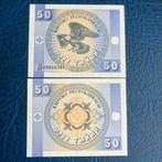 Kirgizië - 50 Tyjni 1993 - Pick 3b - UNC, Los biljet, Ophalen of Verzenden