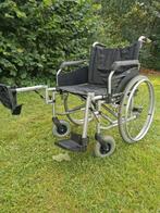 Lichtgewicht rolstoel extra brede meer info 0488826971, Diversen, Ophalen of Verzenden, Inklapbaar, Zo goed als nieuw, Elektrische rolstoel