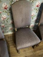 Grijze stoelen, Huis en Inrichting, Ophalen, Gebruikt, Grijs, Vijf, Zes of meer stoelen