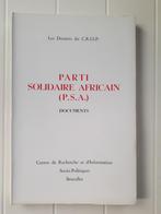 Afrikaanse Solidariteitspartij PSA: Documenten 1959-1960, Boeken, Gelezen, Ophalen of Verzenden, Herbert Weiss
