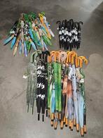 Partij van 100 paraplu's, zie omschrijving, Handtassen en Accessoires, Paraplu's, Ophalen, Wit