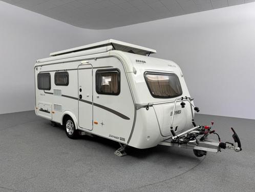 Eriba Feeling 425 Mover Cassetteluifel Fietsendrager Accu, Caravans en Kamperen, Caravans, Overige, Eriba, Vast bed, 4 tot 5 meter